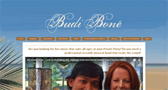 Desktop Screenshot of budibone.com